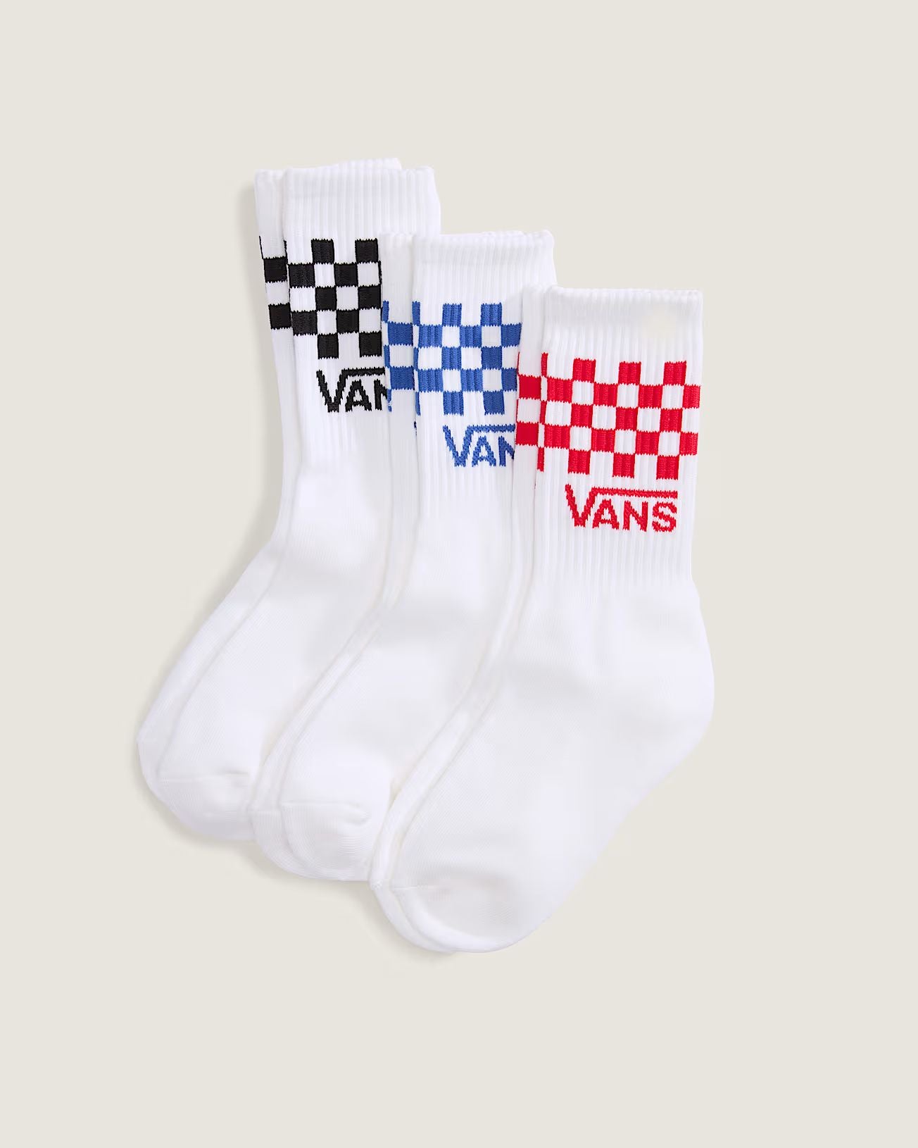 CALZE CREW CHECKERBOARD 3 PAIRS