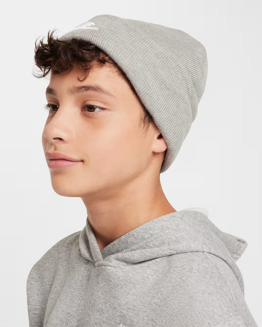 CUFFIA RAGAZZO NIKE PEAK BEANIE – GRIGIO
