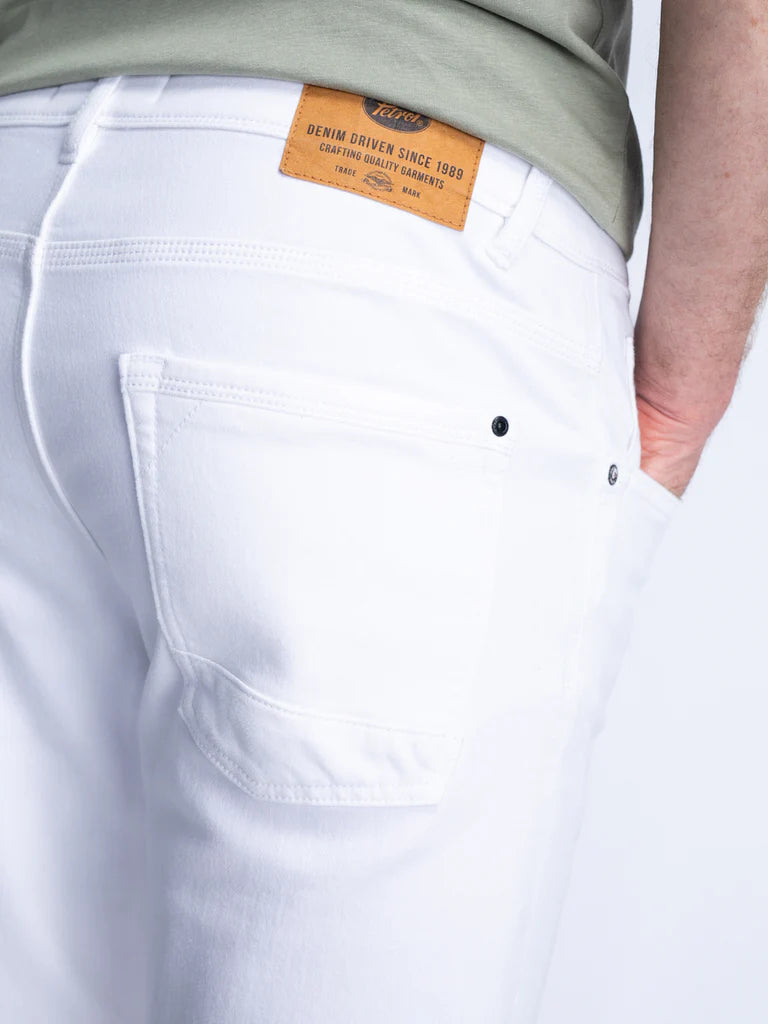 SHORT JACKSON COLOURED DENIM