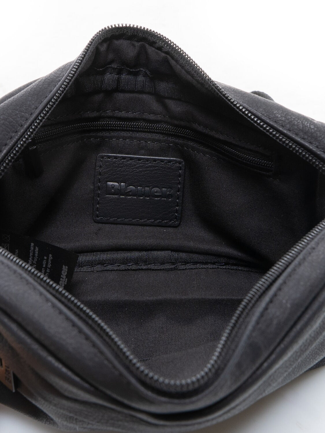 MARSUPIO UOMO BLAUER BROAD IN ECOPELLE – NERO