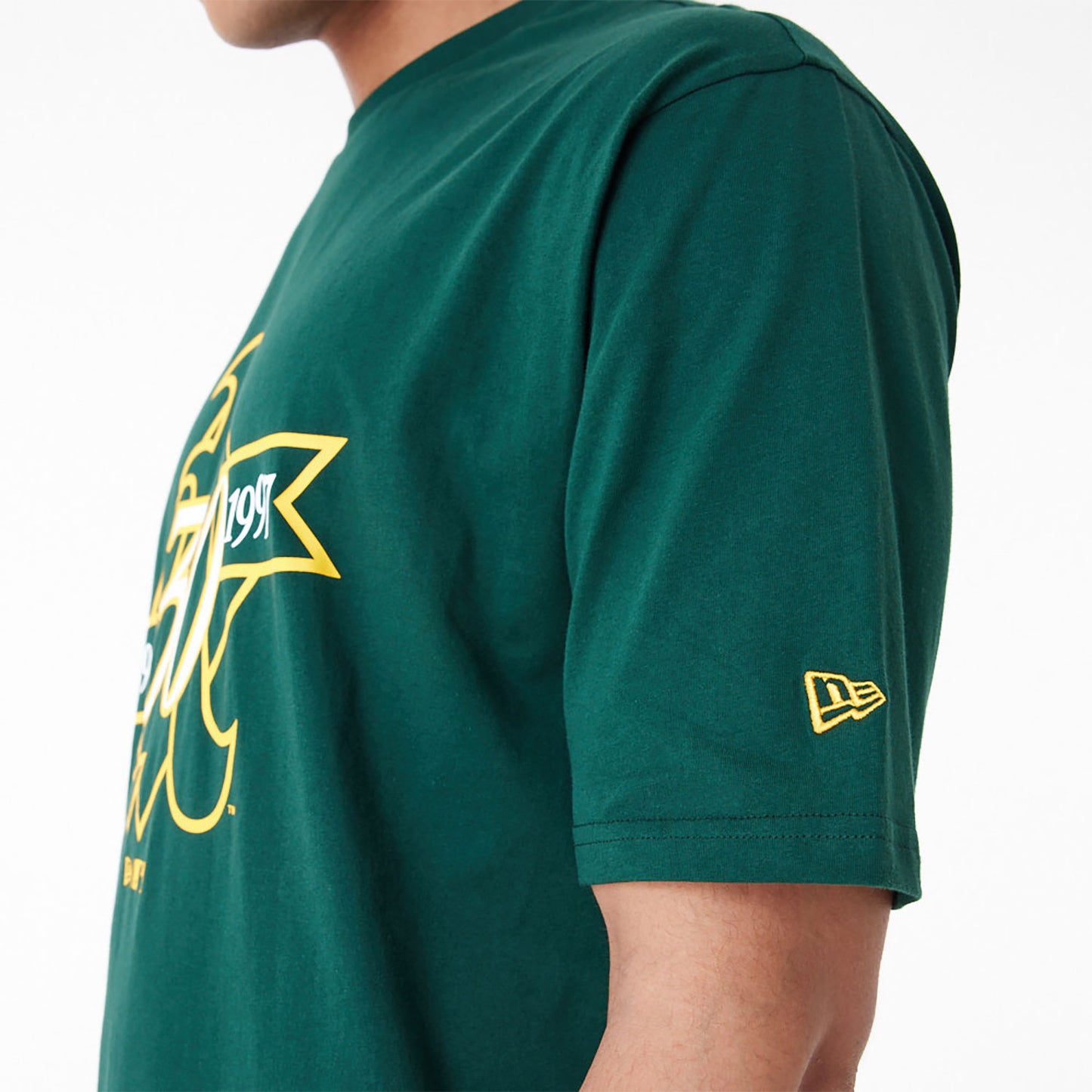 T-SHIRT OVERSIZE OAKLAND ATHLETICS MLB ANNIVERSARY