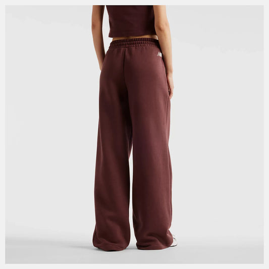 PANTALONI TUTA DONNA NEW BALANCE TRACKSIDE – BORDEAUX - foto 2