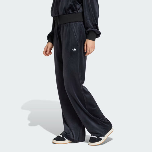 PANTALONI TUTA DONNA ADIDAS ESSENTIALS VELOUR – NERO