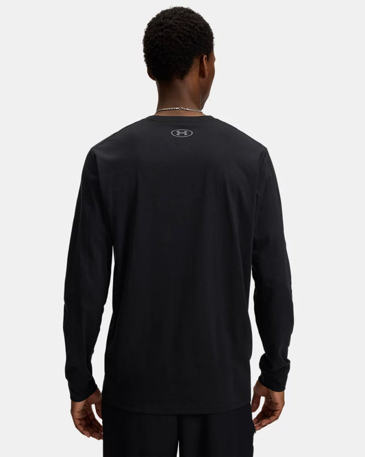 MAGLIA UOMO UNDER ARMOUR LEFT CHEST LOGO SHORT SLEEVE – NERO