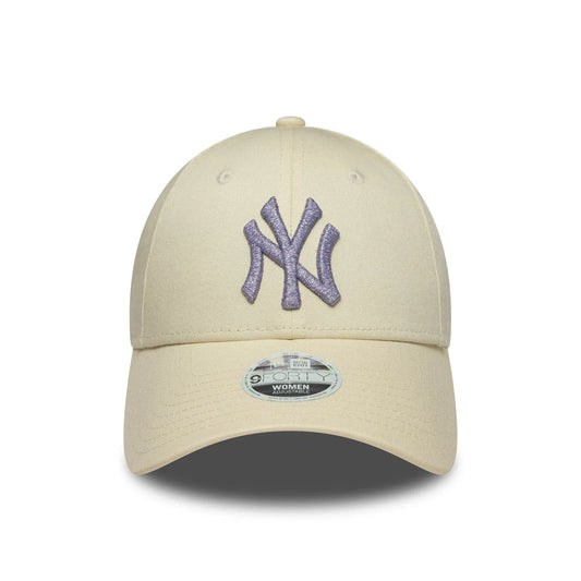 CAPPELLINO WOMAN NY YANKKEES MLB METALLIC LOGO 9FORTY