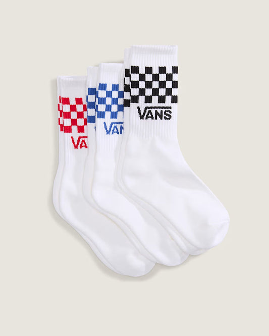 CALZE CREW CHECKERBOARD 3 PAIRS