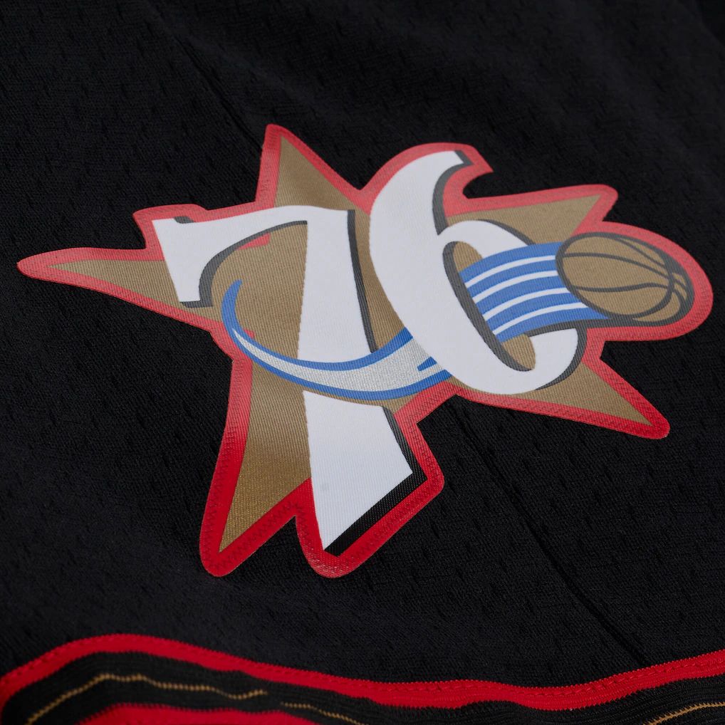 SHORT NBA PHILADELPHIA 76ERS 2000-01