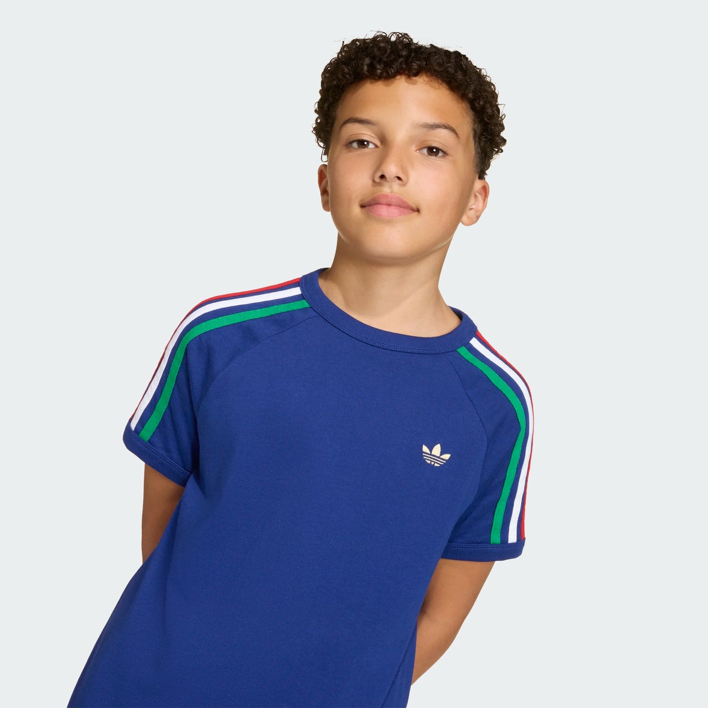 T-SHIRT KIDS 3 STRIPES ITALIA