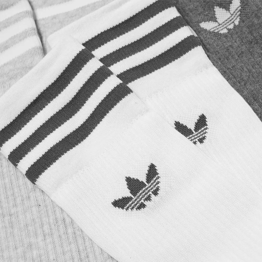 CALZE SOLID CREW 3 PAIRS