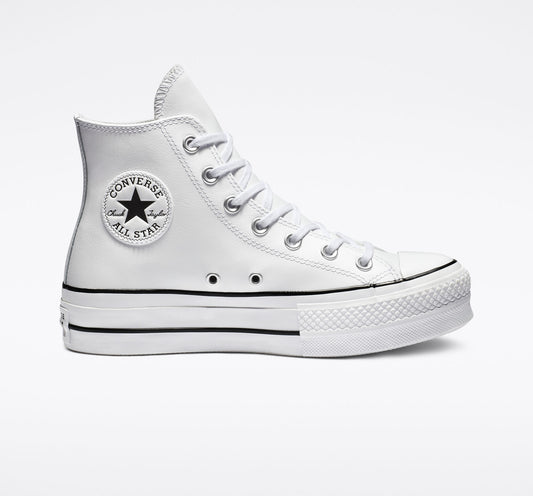 SCARPE CHUCK TAYLOR PLATFORM LEATHER