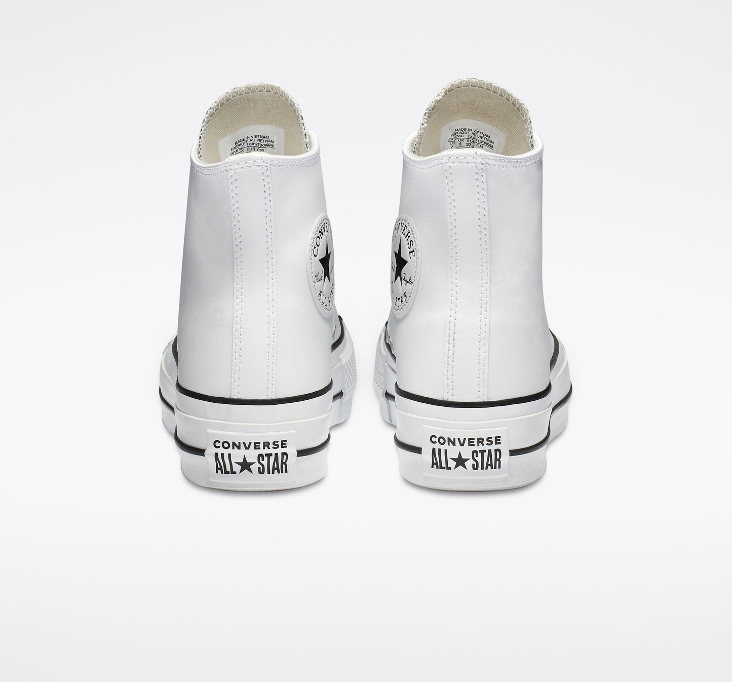 SCARPE CHUCK TAYLOR PLATFORM LEATHER