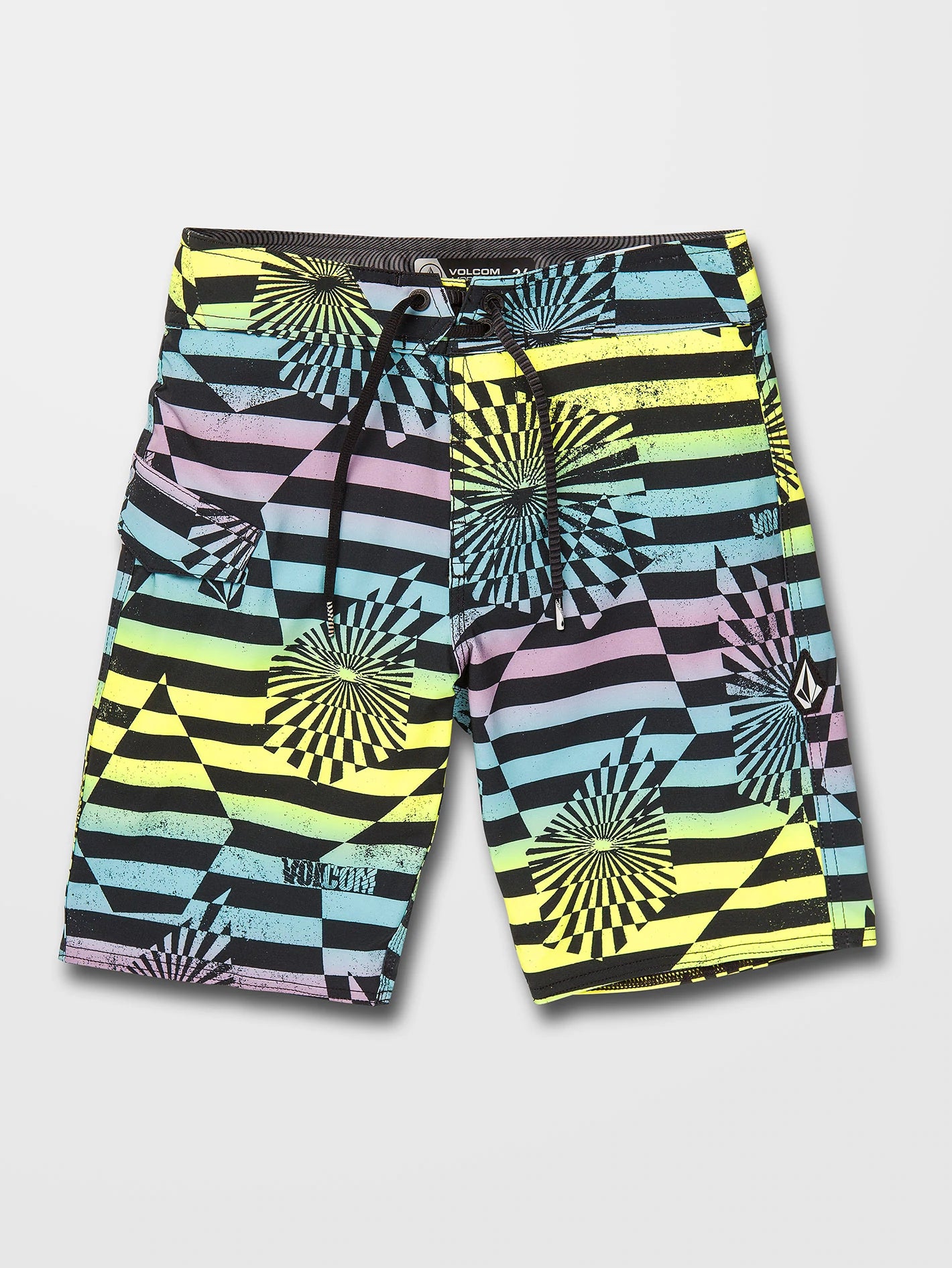 COSTUME BOYS MOD-TECH STONE STRIPE BOARDSHORT