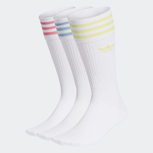 CALZE SOLID CREW SOCKS 3 PAIRS