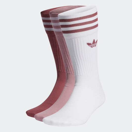 CALZE SOLID CREW 3 PAIRS