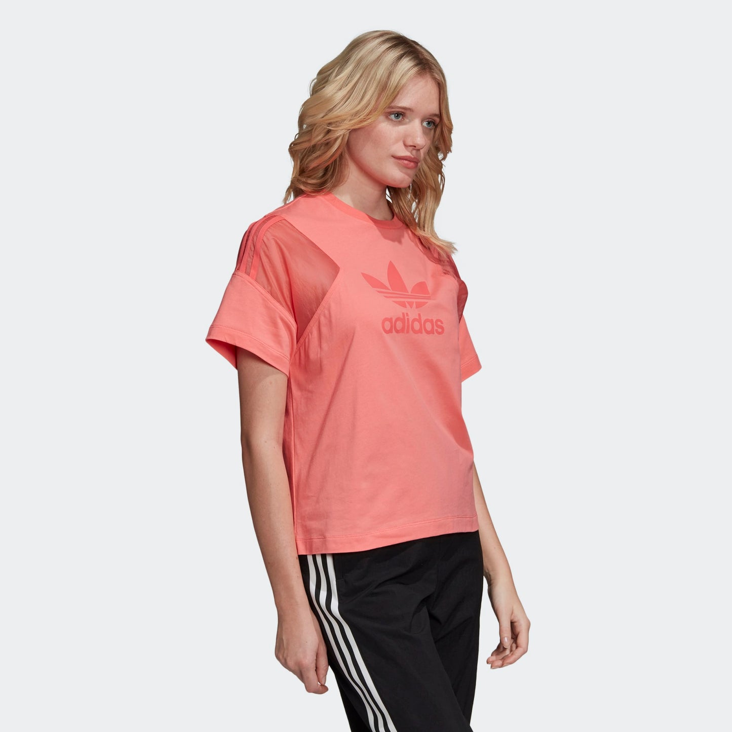 T-SHIRT SATIN LOOSE