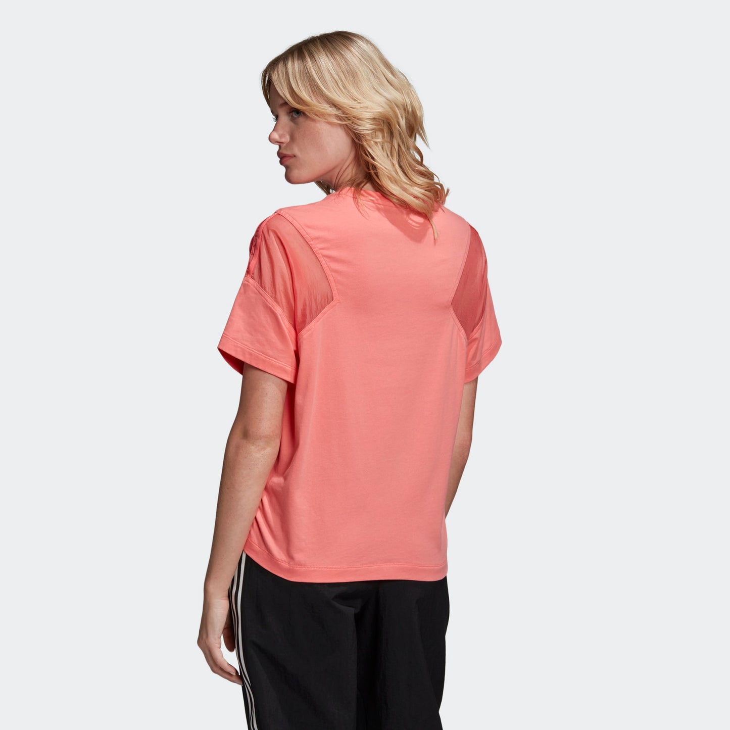 T-SHIRT SATIN LOOSE