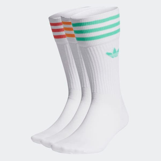 CALZE SOLID CREW SOCKS 3 PAIRS