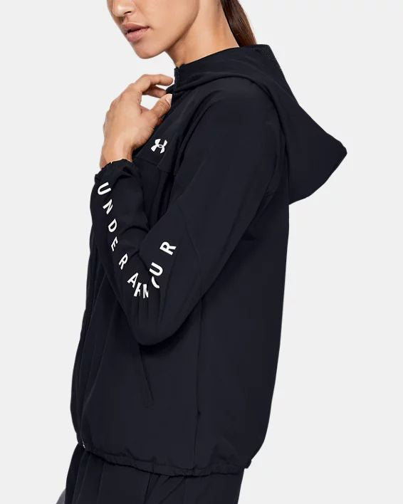 GIACCA WOVEN BRANDED FULL ZIP