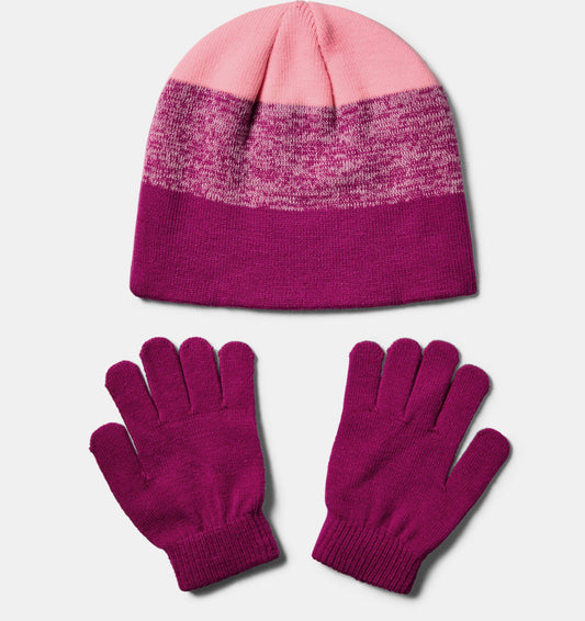 SET GIRLS BEANIE & GLOVE COMBO