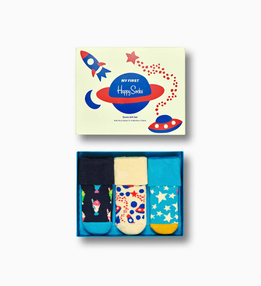 CALZE INFANT FUN TIMES TERRY GIFT SET 3-PACK