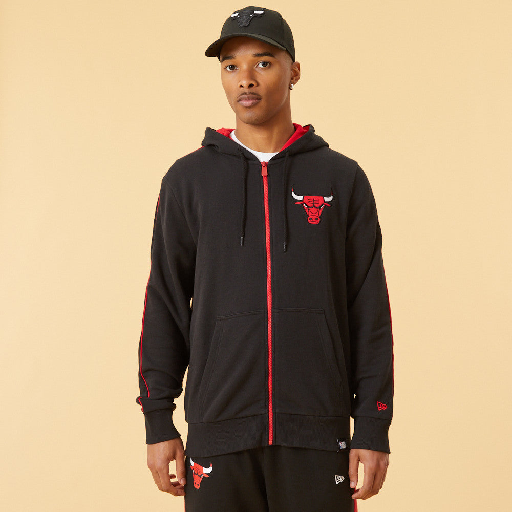 FELPA CHICAGO BULLS NBA CONTRAST FULL ZIP