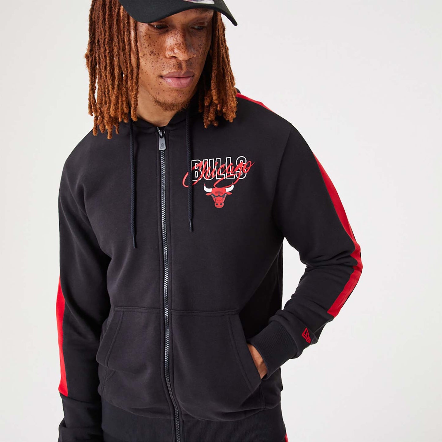 FELPA CHICAGO BULLS NBA SCRIPT FULL ZIP