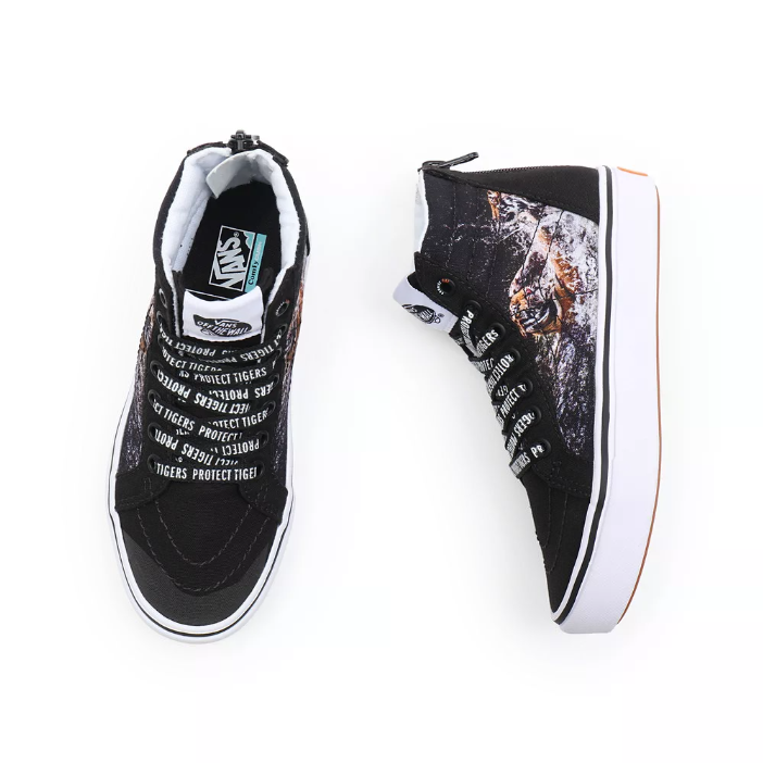 SCARPE KIDS X PROJECT CAT COMFYCUSH SK8-HI ZIP