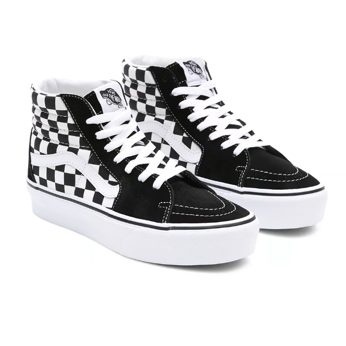 SCARPE CHECKERBOARD SK8-HI PLATFORM 2.0