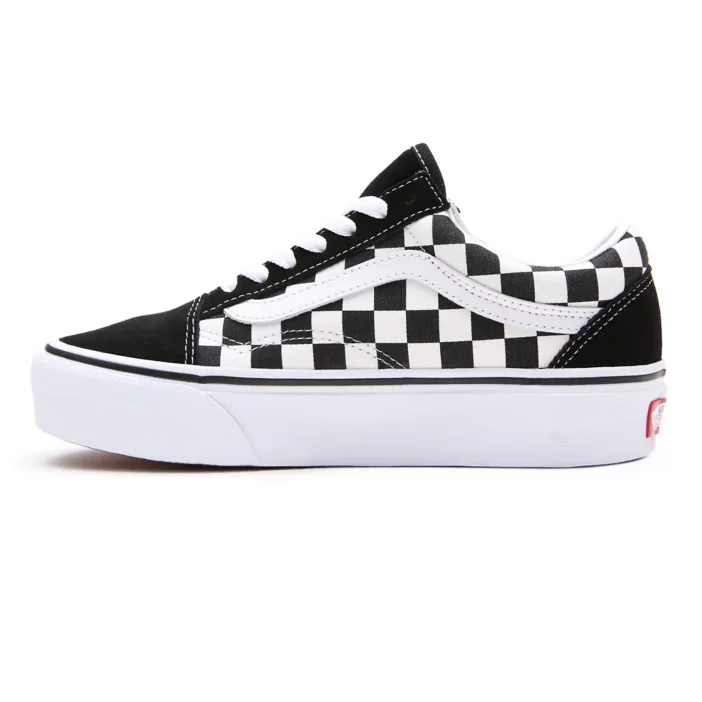 SCARPE CHECKERBOARD OLD SKOOL PLATFORM