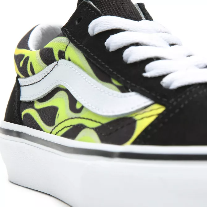 SCARPE KIDS SLIME FLAME OLD SKOOL