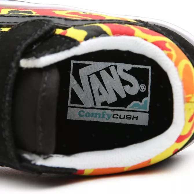 SCARPE TODDLER FLAME CAMO COMFYCUSH OLD SKOOL V