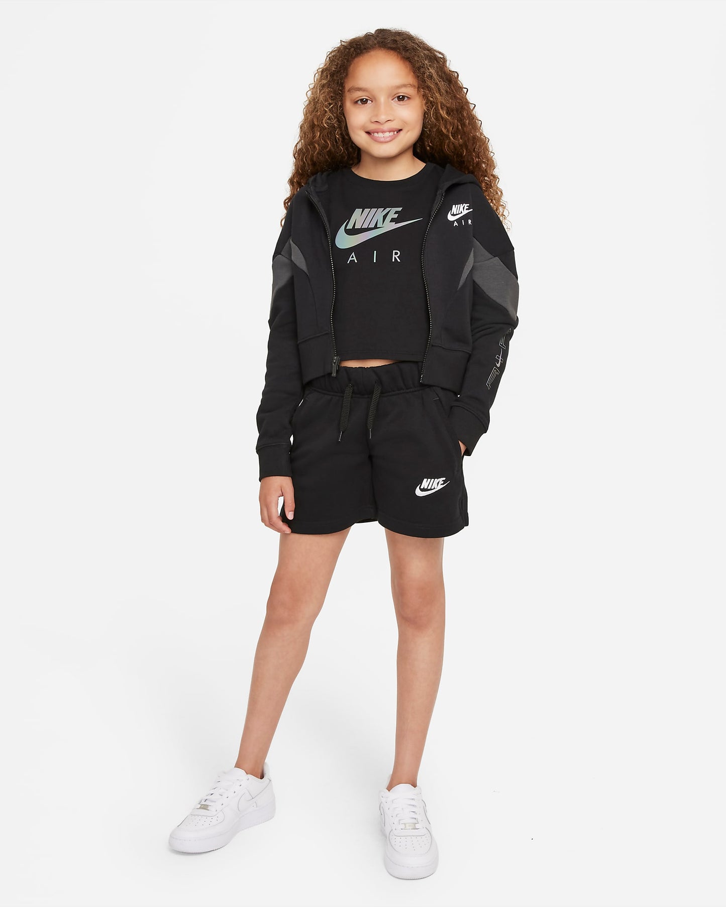 FELPA GIRLS AIR FULL ZIP