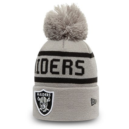 CUFFIA YOUTH LAS VEGAS RAIDERS GREY CUFF BOBBLE