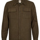 CAMICIA UOMO A MANICHE LUNGHE PETROL INDUSTRIES – MARRONE