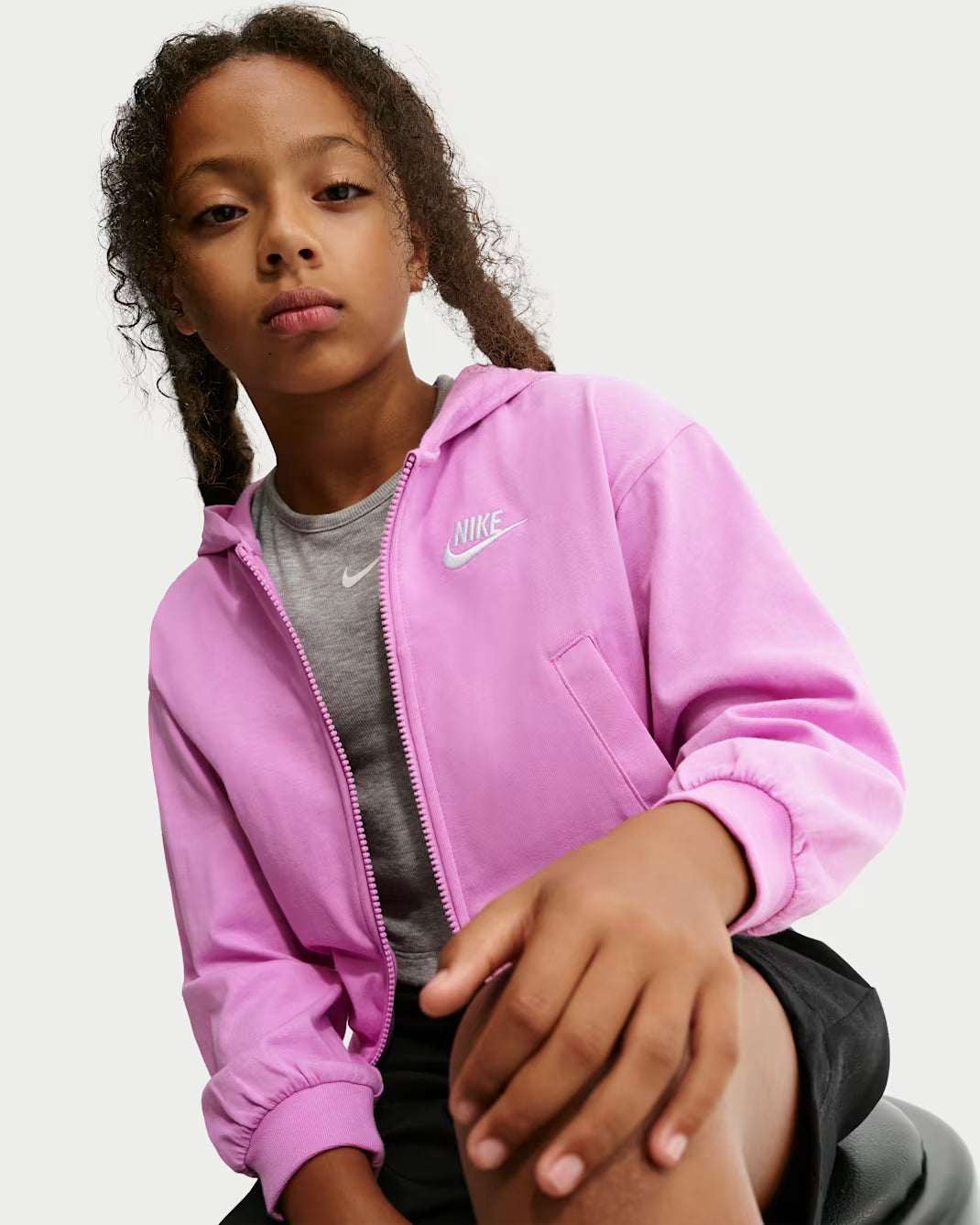 FELPA GIRLS CLUB FULL ZIP