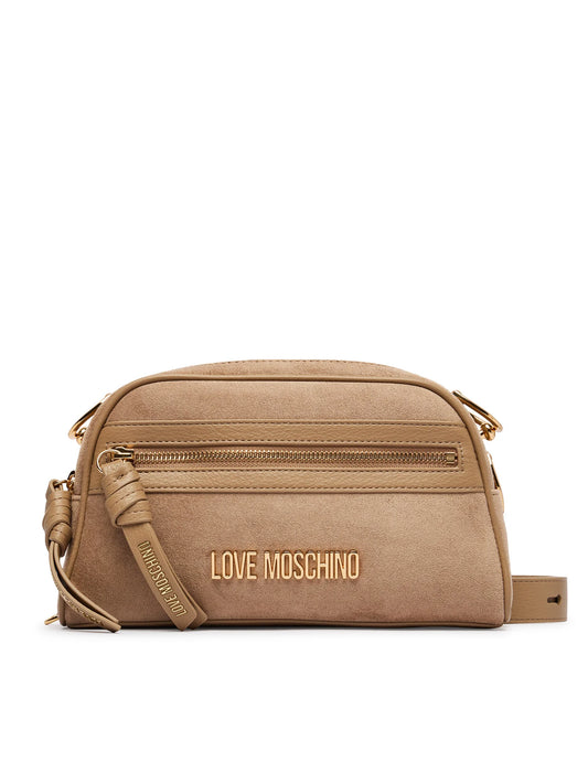 BORSA DONNA LOVE MOSCHINO TRACOLLA ZIP IN VELOUR
