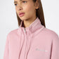 TUTA DONNA CHAMPION COLLO ALTO FELPATA – ROSA/NERO