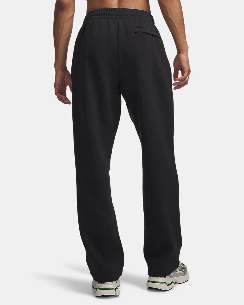 PANTALONI TUTA UOMO UNDER ARMOUR ICON FLEECE IN MISTO COTONE – NERO