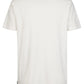T-SHIRT UOMO IN COTONE PETROL INDUSTRIES ANTIQUE WHITE MELEE– REGULAR FIT CON STAMPA PETTO