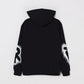 FELPA KIDS FULL ZIP SPRAY GRAPHIC