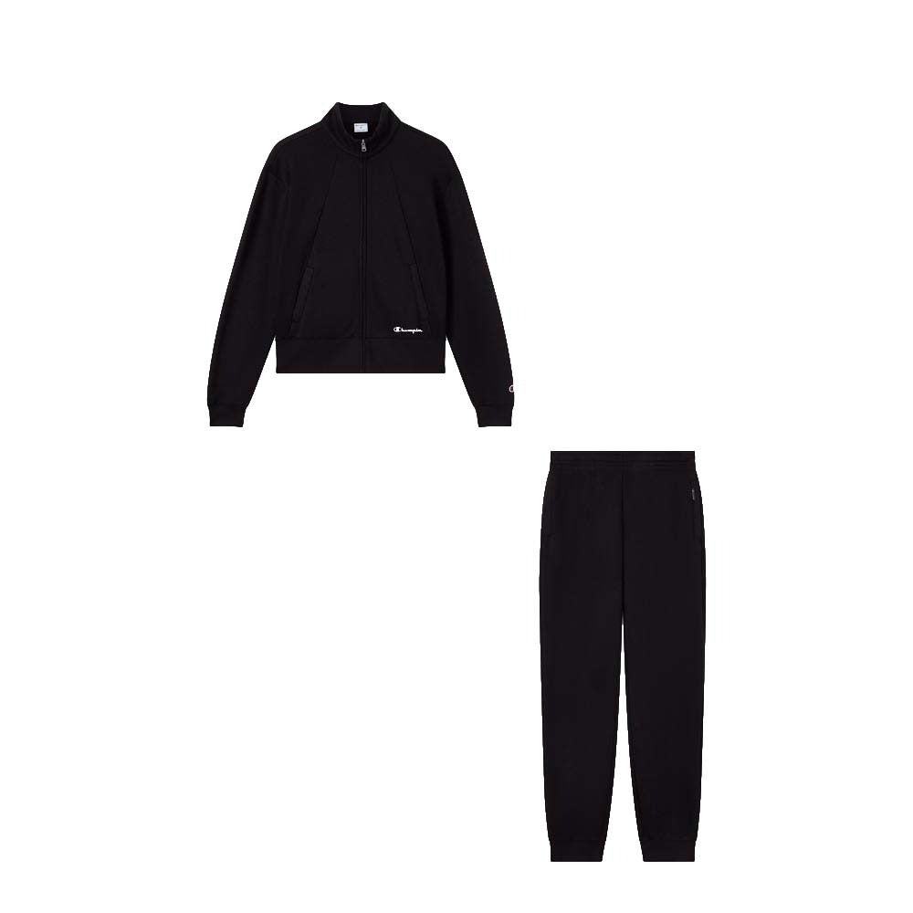 TUTA DONNA CHAMPION POWER BLEND FULL ZIP – NERO