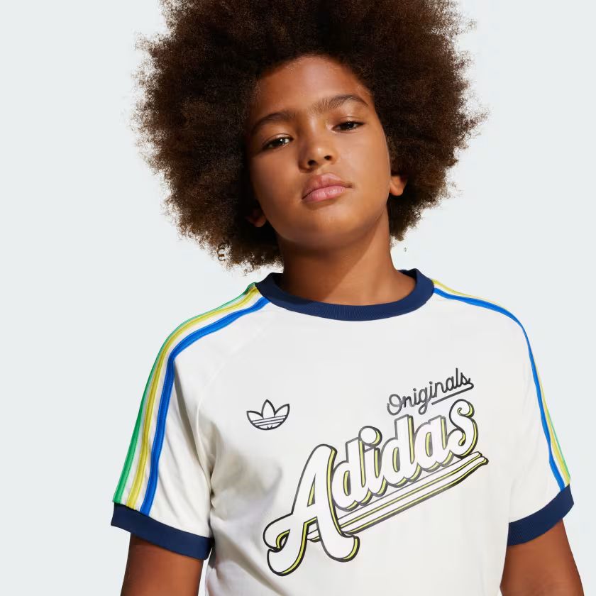 T-SHIRT KIDS 3-STRIPES RETRO'