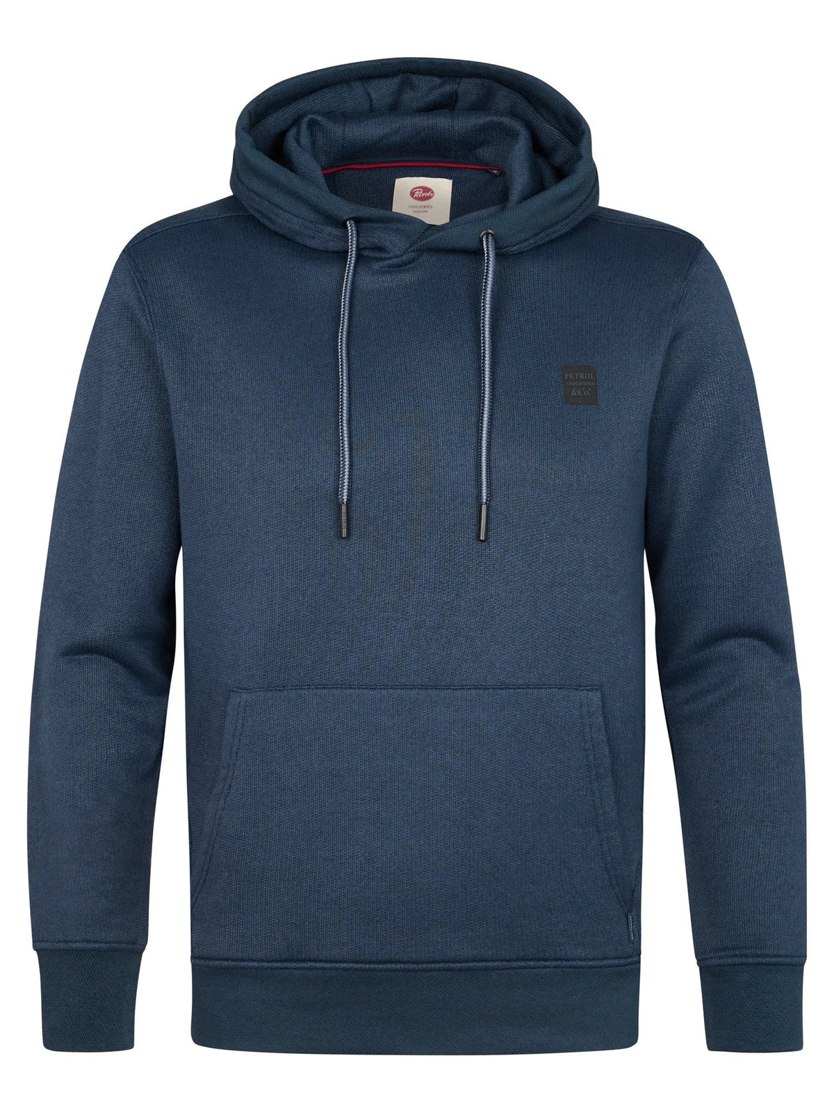 FELPA UOMO CON CAPPUCCIO IN COTONE BIOLOGICO PETROL INDUSTRIES REGULAR FIT