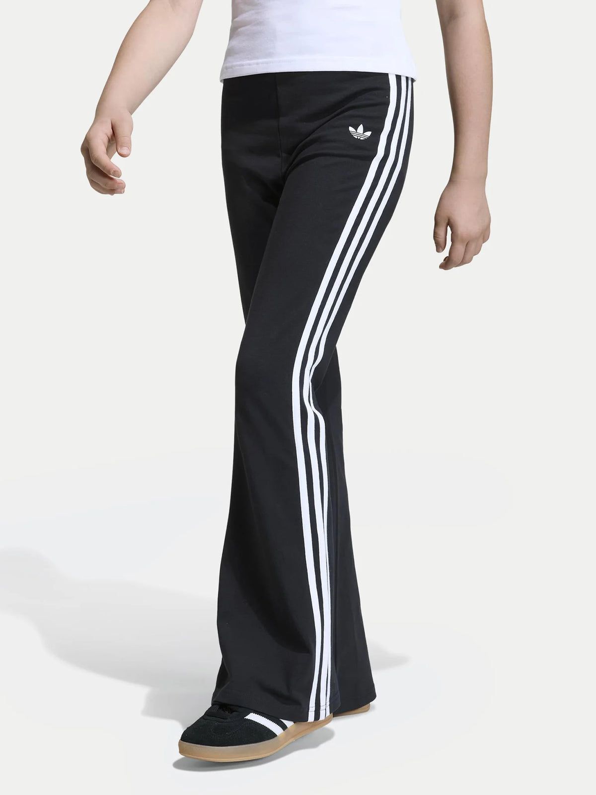 LEGGINGS KIDS 3 STRIPES FLARED