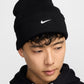 CAPPELLO UNISEX NIKE PEAK SWOOSH BEANIE – NERO