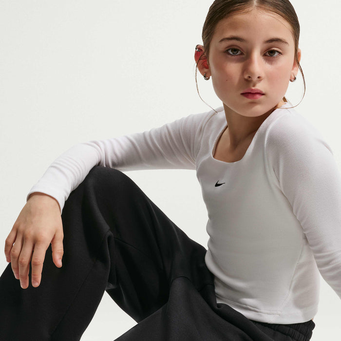 PANTALONI KIDS LOOSE OPEN-HEM FLEECE