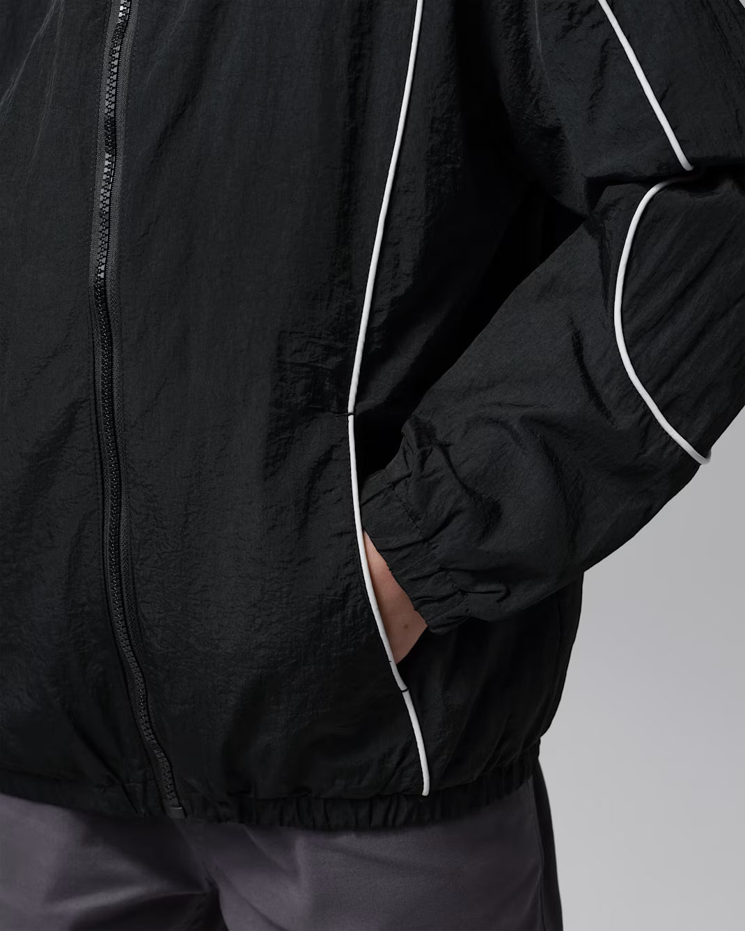 GIACCA RAGAZZO JORDAN COLORBLOCKED WIND JACKET – NERO