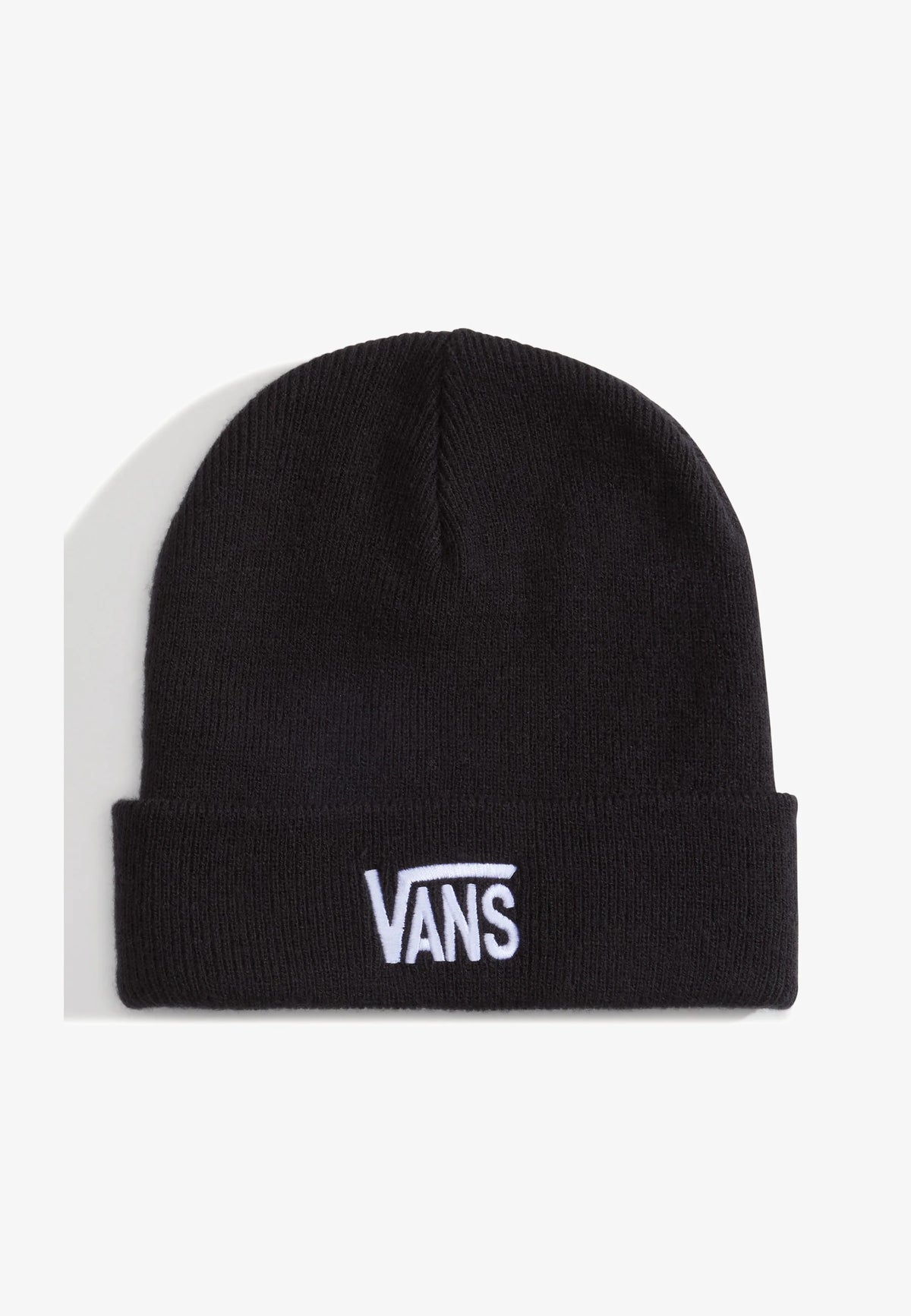 BERRETTO UOMO VANS STRETCH LOGO TALL CON RISVOLTO – NERO