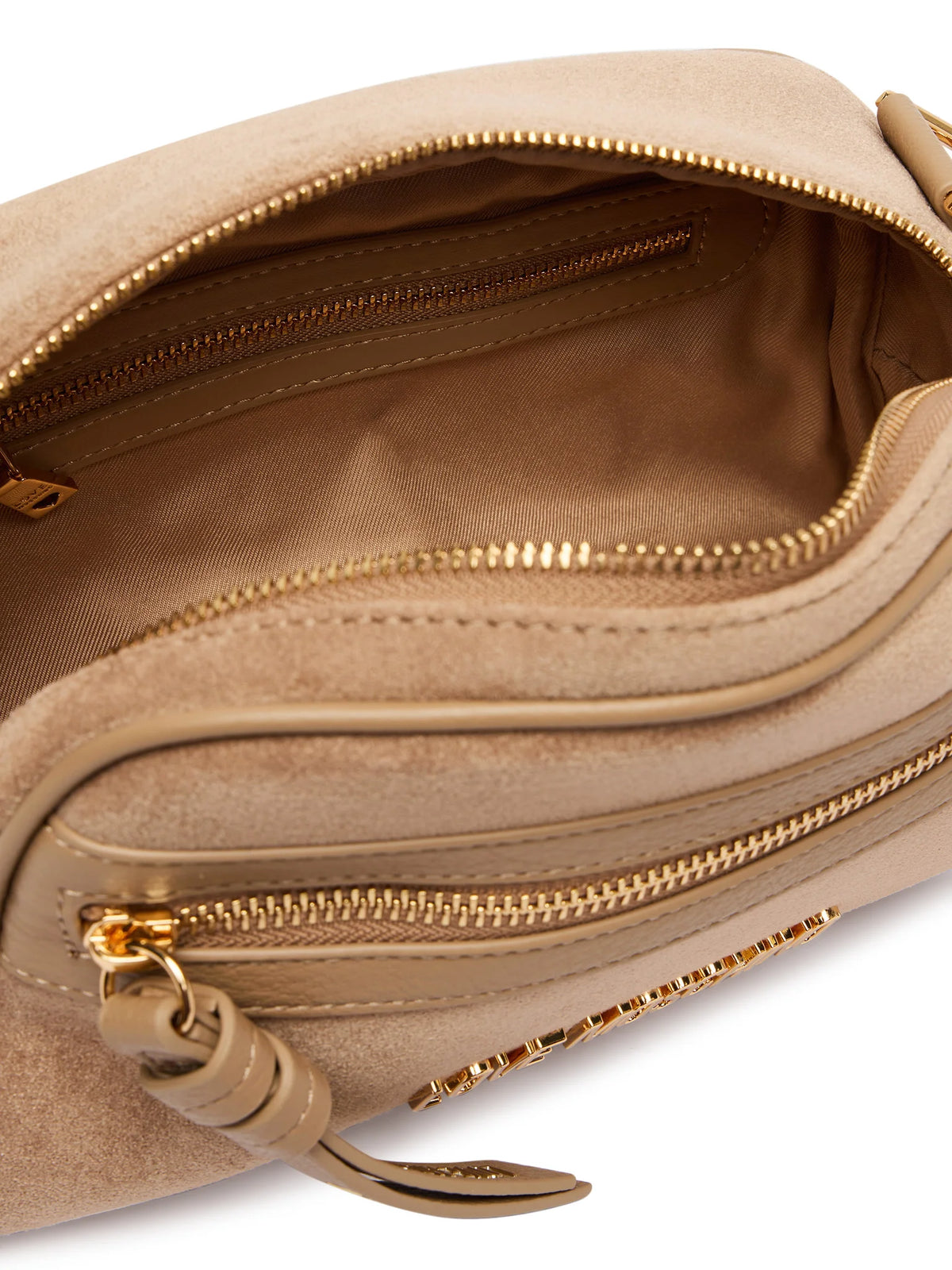 BORSA DONNA LOVE MOSCHINO TRACOLLA ZIP IN VELOUR