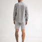 SHORT TWILL CHINO MISTO LINO